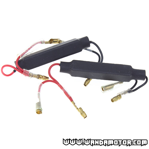 Resistors for LED turn signal